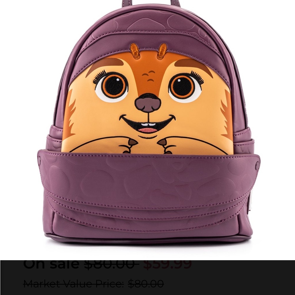 Loungefly Tuk Tuk mini backpack EUC